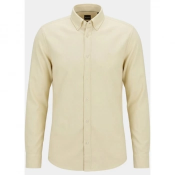 Camisa De Linho Boss