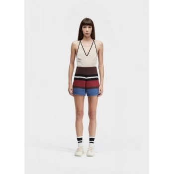 SHORT TRICOT CABINET STRIPES