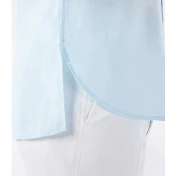 Camisa de Linho Gola Mao Manga Curta