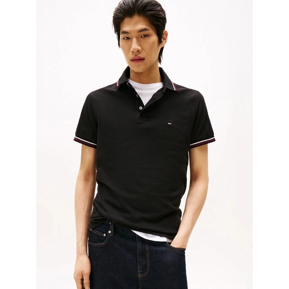 TIPPED SLIM FIT POLO